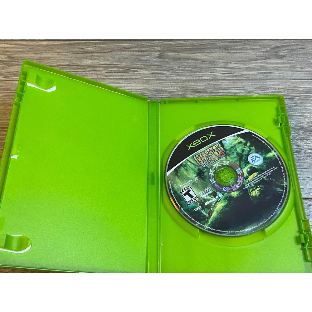 Medal of Honor Rising Sun Microsoft Xbox 2003 WWII FPS EA Games NTSC-U/C